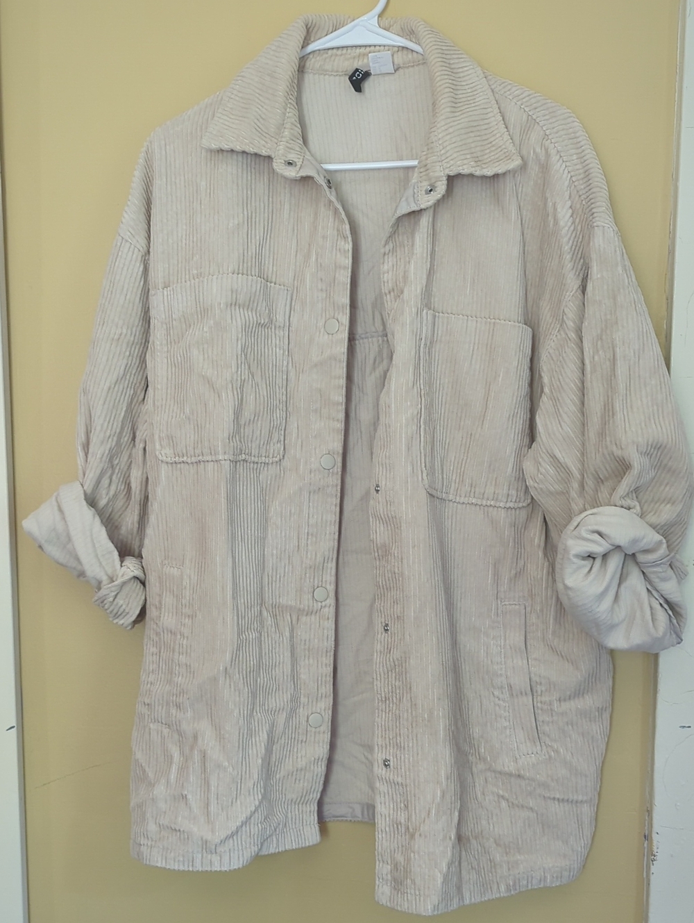 Divided By H&M Wide Corduroy Button Up